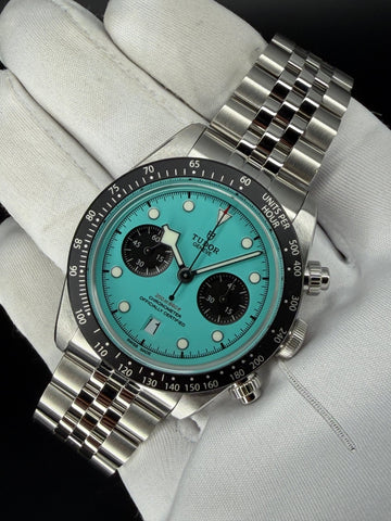 Tudor Black Bay Chrono M79360N-0024 Flamingo Blue 2026 New Unworn Full Set