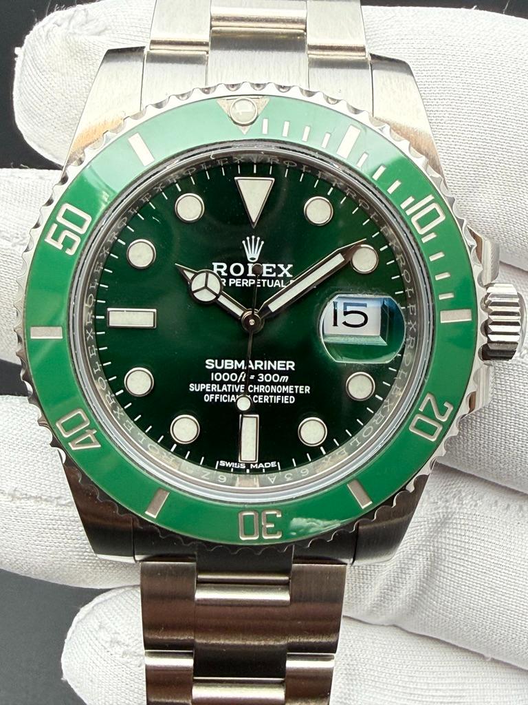 Rolex Submariner Date 116610LV Hulk Green Dial