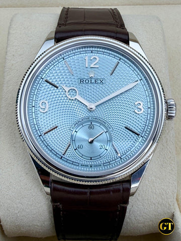 Rolex 1908 52506 Platinum Ice Blue Dial